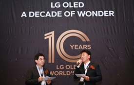  LG 올레드 TV, 전 세계 올레드 TV 시장 10년 연속 압도적 1위